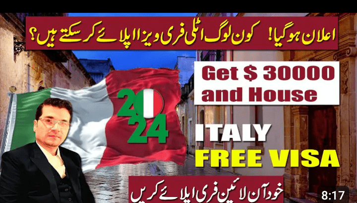 Italy's Biggest Offer: Free Work Visa in Italy and €30,000 Bonus in 2024