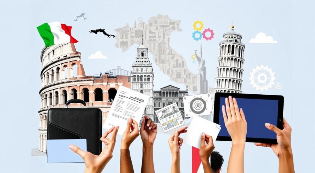 italy free work visa 30000 euro bonus offer