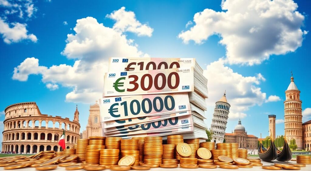 italy free work visa 30000 euro bonus offer